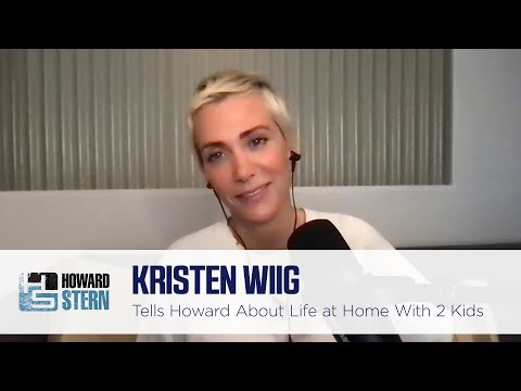 Kristen Wiig on Her Husband, Her 2 Babies, and Life at Home