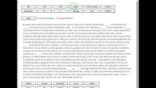 Free Language Learning Game - Check your Vocabulary and Grammar - English + Spanish screenshot 4