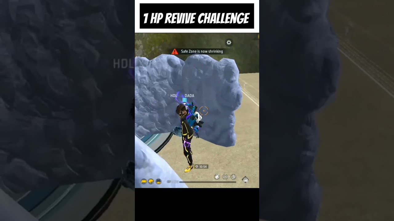1 HP REVIVE CHALLENGE GRANDMASTER LOBBY | FREE FIRE | 😨😱😰 