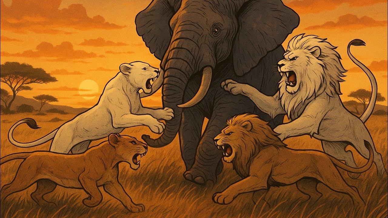 The full realism lion pride experience in Savannah life