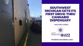 SOUTHWEST MICHIGAN GETS ITS FIRST DRIVE-THRU CANNABIS DISPENSARY | TRICHOMES Morning Buzz