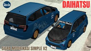 Mod BUSSID - DAIHATSU SIGRA MODIFIKASI SIMPLE V2 screenshot 3