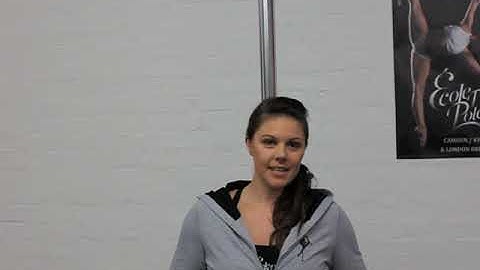 Downsplits - Magic Split pole dancing tutorial - Justine McLucas