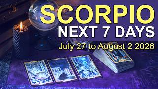SCORPIO Weekly Tarot "IT'S FINALLY HAPPENING' July 27th to August 2nd 2026 | Truth Well Told Tarot