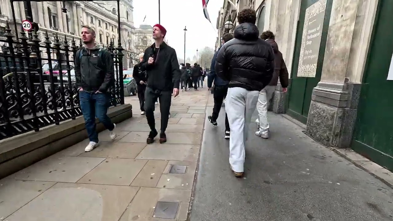 Virtual Walk - London - Westminster Bridge To Downing Street - March 2026 | kittikoko