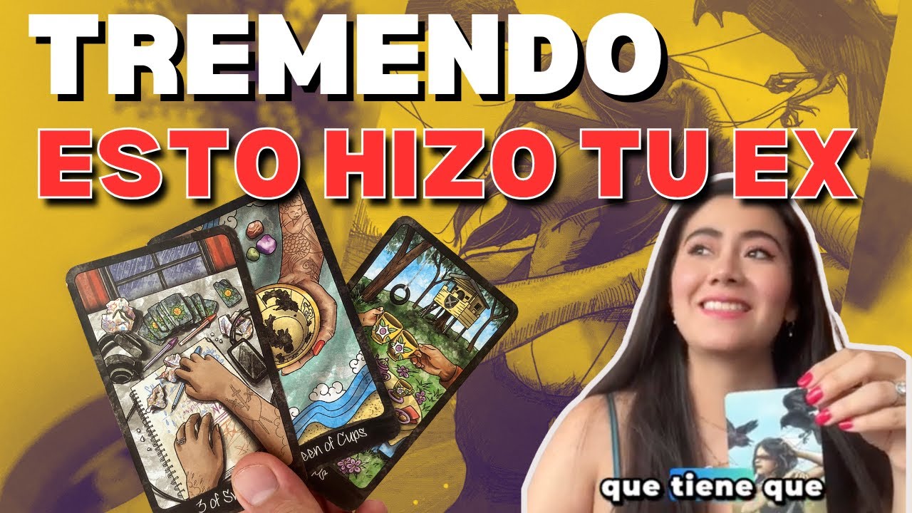 Tremendo lo que hizo tu ex #tarot - YouTube