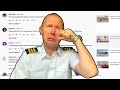 Mean YouTube Comments | Airline Pilot Reacts