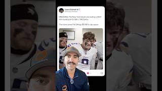 J.J. McCarthy landing with the Giants changes NOTHING about their season outlook 🗑️