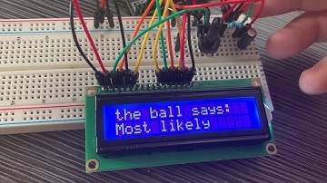 Magic 8 Ball Arduino Project