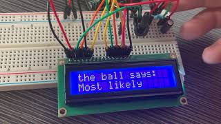 Magic 8 Ball Arduino Project