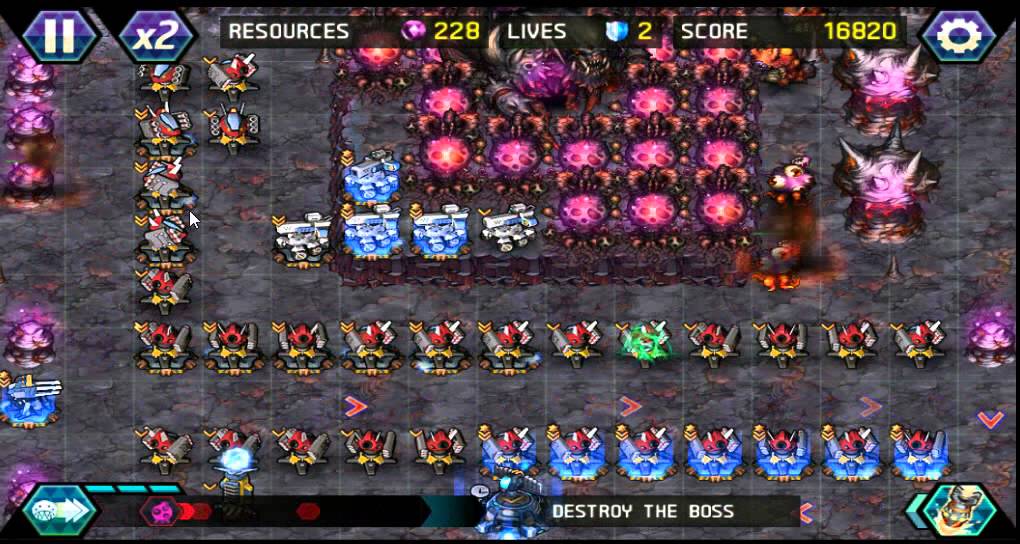 Tower Defense Lost Earth Challenge Mission Stage 7 Final Boss