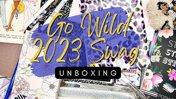 GO WILD 2023 SWAG | UNBOXING
