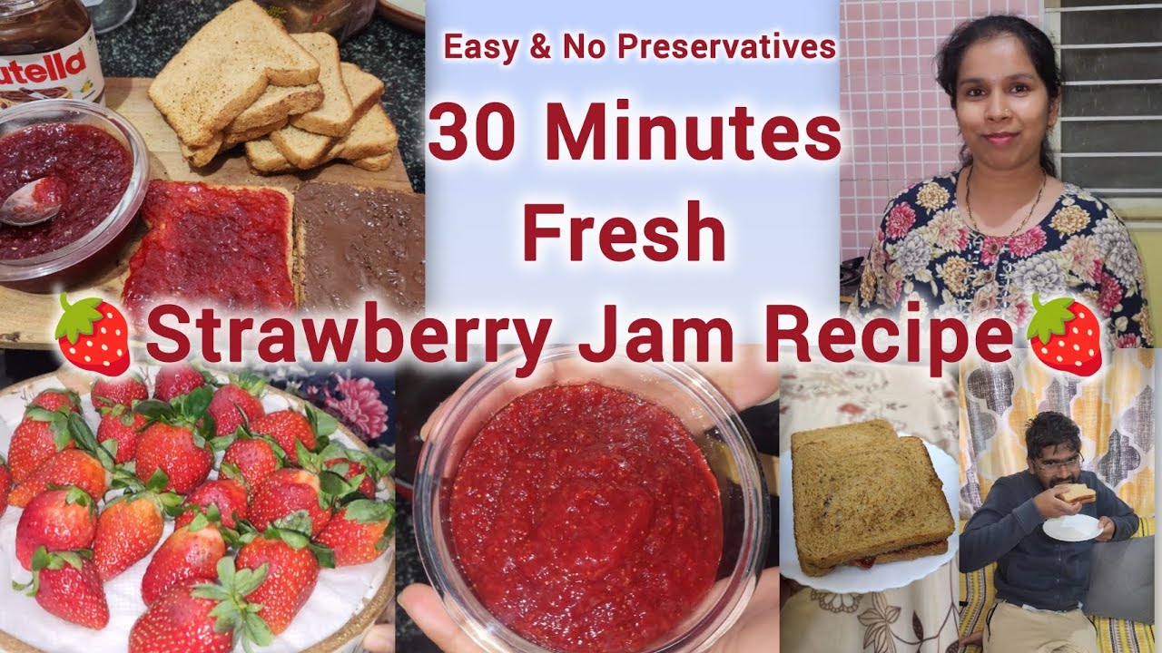 🍓 3-Ingredient Fresh Strawberry 