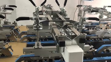 ZH -1100D automatic folder gluer  running  RSC boxes