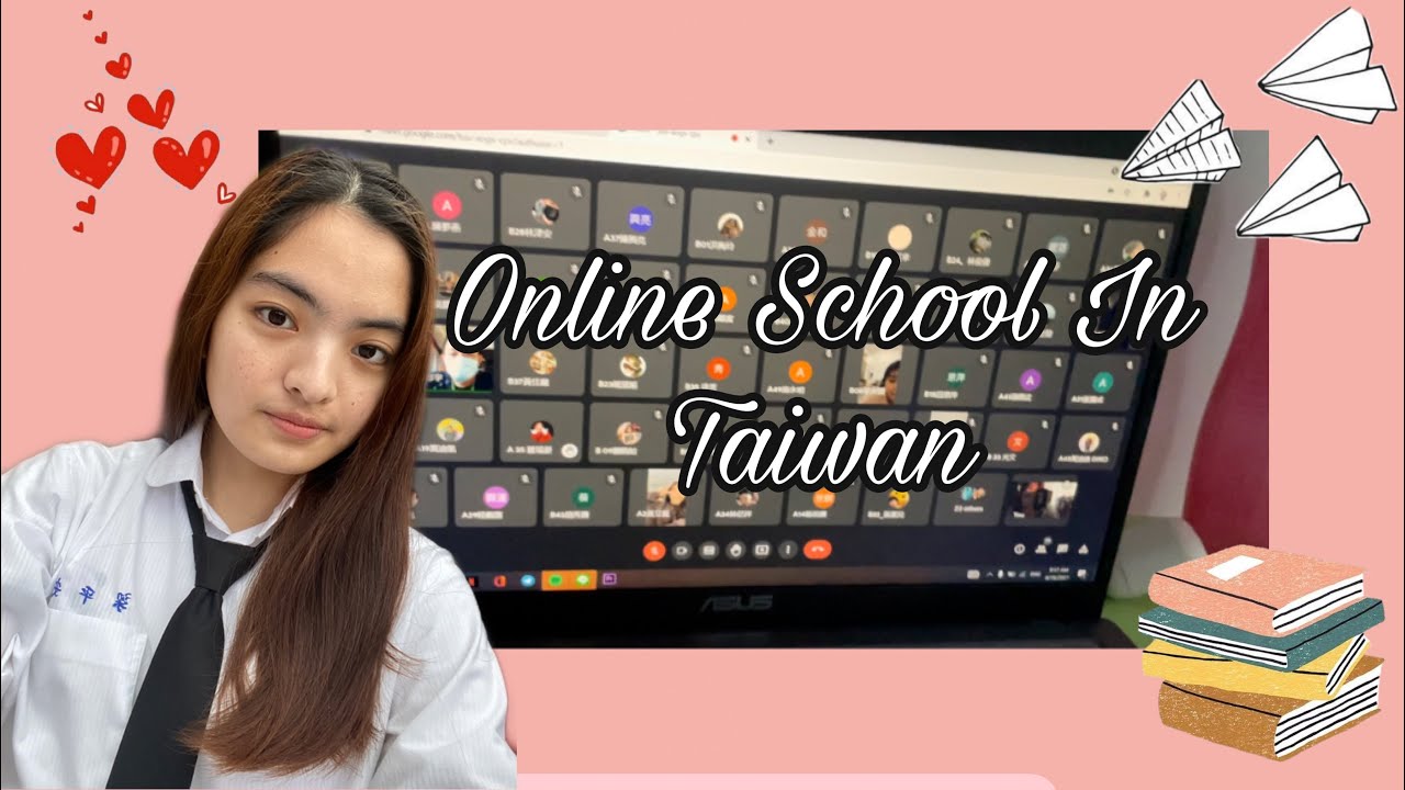 Vlog Online School In Taiwan #MukaBantal