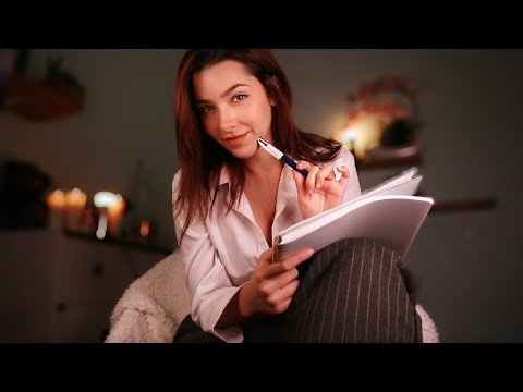 ASMR Therapist Asks You PERSONAL Questions!