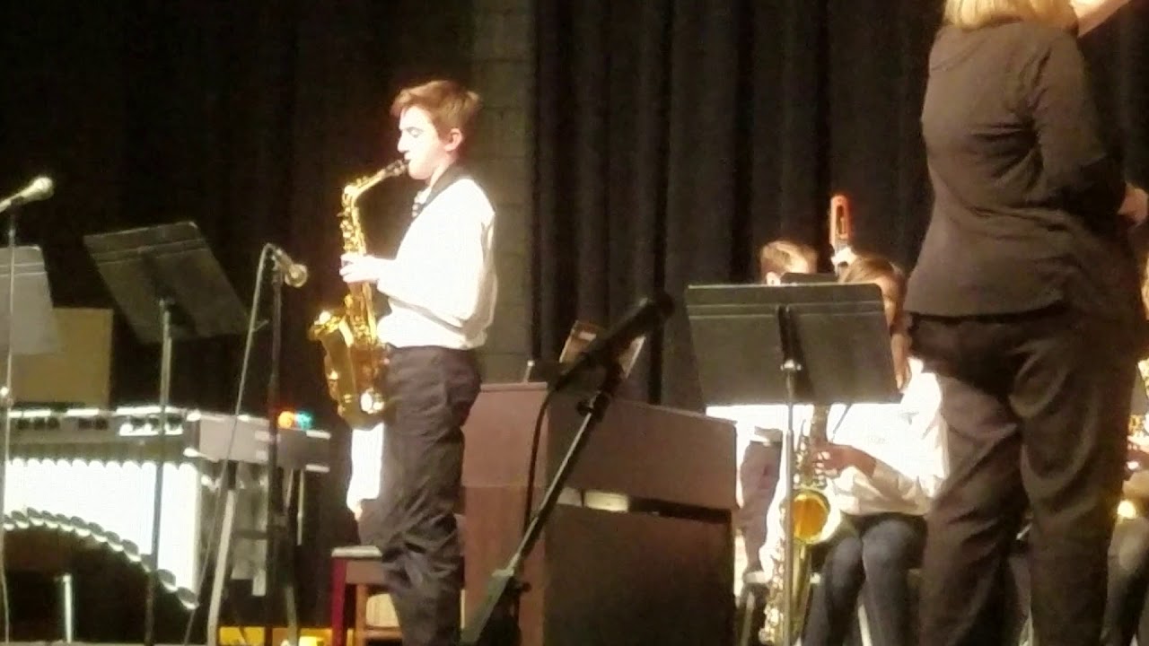 Indianola Middle School Jazz Band After Sunset YouTube