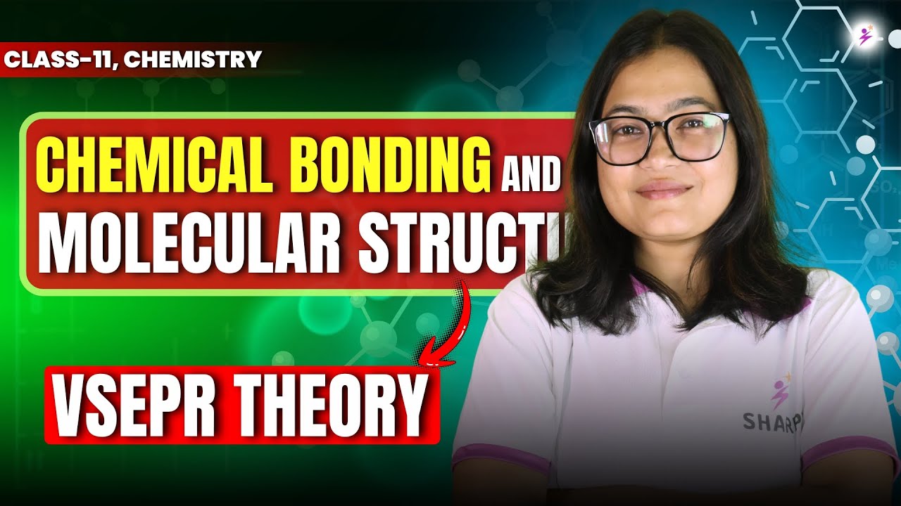 Vsepr Theory | Chemical bonding and molecular structure | Class 11 CHEMISTRY 