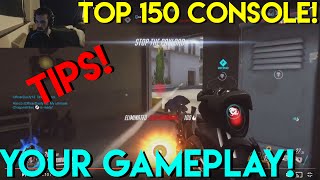 TOP 150 CONSOLE WIDOWMAKER ANALYZES YOU! #2 (Overwatch Gameplay Commentary Tips PS4)