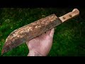 Turn A 2€ Rusty Knife Into High-End Japanese Chef's Knife