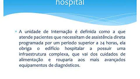 Qual a classificação das áreas hospitalares?