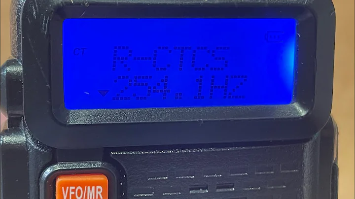 Baofeng Basics - Baofeng UV-5R CTCSS (PL) Tone Scan Function Menu Setting 11 - R-CTCS