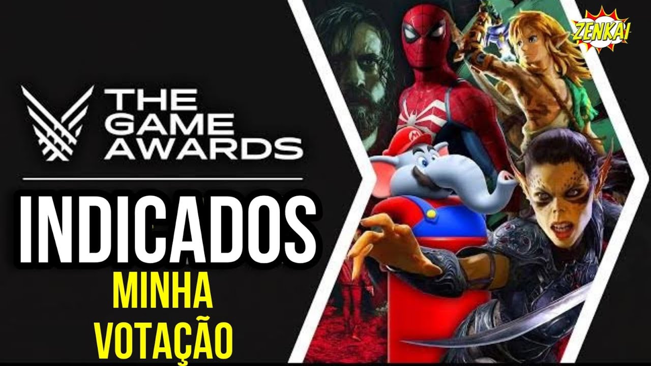 THE GAME AWARDS 2023 - INDICADOS + VOTAÇÃO DO ZENKAI 