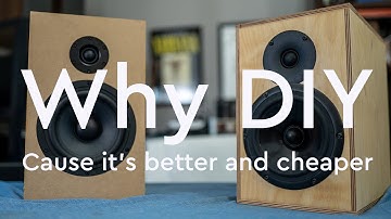 Why DIY Speaker Kits - Because They