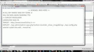 Exploit Riveslider By SengkeL