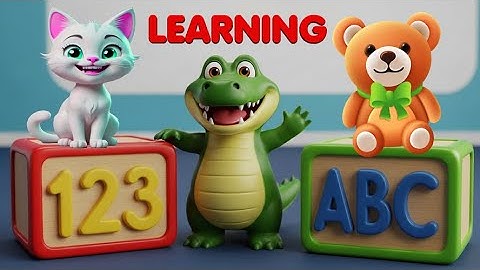 Phonics Song | ABC Learning Videos for 3 Year Olds | ABC & 123 Learning Videos For 3 Year Olds |#abc
