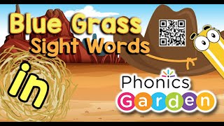 IS | Sight Words | Bluegrass | Phonics Garden