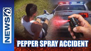 Traffic Stop Goes Wrong When Pepper Spray Hits the Wrong Person