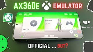 Finally! Play Xbox 360 Games on Android with Official AX360E Emulator! screenshot 1