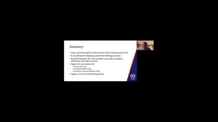 June Journal Club Podcast: Does Tighter Glycemic Control Improve Outcome for Lumbar Spine Surgery?