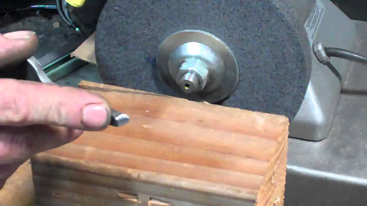 Sharpening Wheel Groove for Farrier Knife YouTube