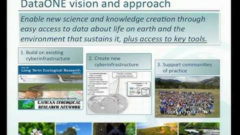 CNI: Five New Paradigms for Science and Academia and an Introduction to DataONE