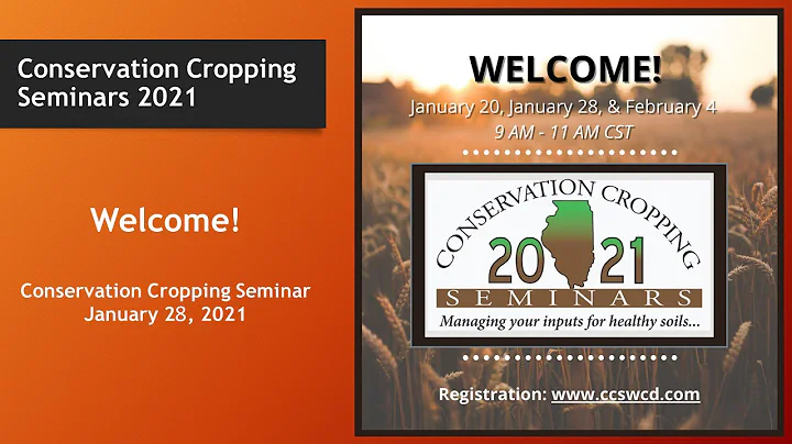 Conservation Cropping Seminar - January 28, 2021