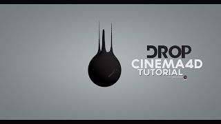 Details CINEMA4D TUTORIAL -  LIQUID DROP MOTION animation News