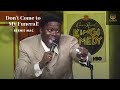 Bernie Mac "Don't Come To My Funeral" Kings of Comedy