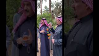 زياره صاحب السمو الملكى / منصور بن متعب بن عبدالعزيز للمزرعة هضيم