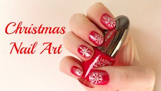 Christmas Nail Art Tutorial🎅🏻❄️
