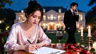 5yr marriage—anniv he leaves for first love call; she signs divorce, marries CEO; he regrets!
