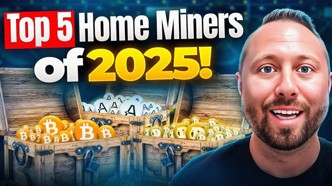 Top 5 Best Crypto Miners for Home Mining in 2025!
