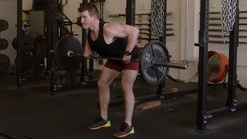 How To Building A Thick And Rugged Back - Barbell Rows At 45 Degrees | J2FIT