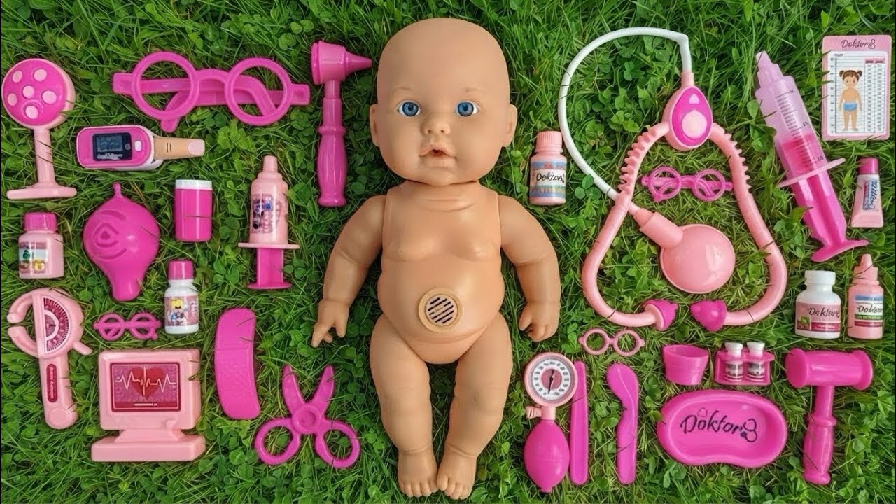 451 Minutes Satisfying with Unboxing Doctor Toys, Ambulance