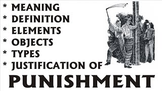 Introduction of Punishment | Penology | Criminology and Penology  | Law lecture  by Taruna Sharma