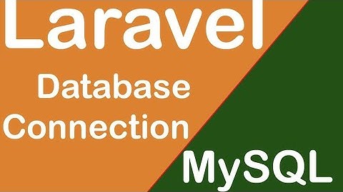 Laravel PHP Database Connection MySQL || Data Fetch From Database ||PHP || Laravel 8