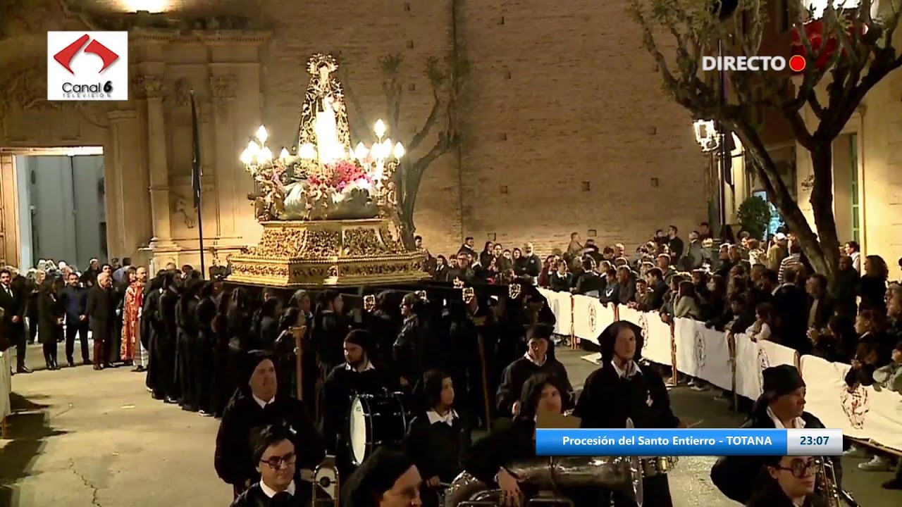 Procesión del Santo Entierro - Totana - Emisión en directo