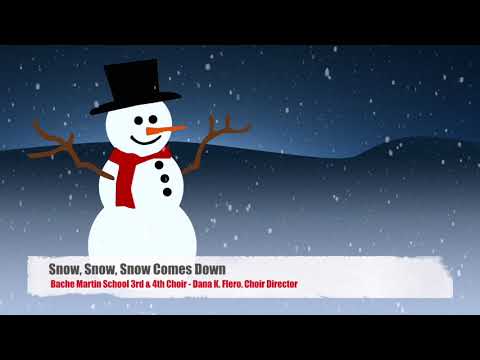 Snow Snow Snow Comes Down - Bache Martin School 3rd/4th Choir - 2020