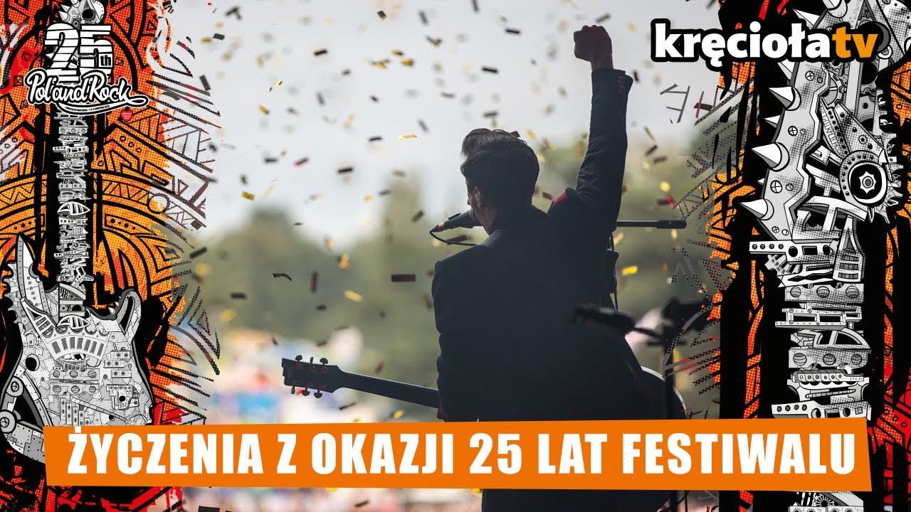 Życzenia na 25 lat festiwalu! #polandrock2019 patrolinha